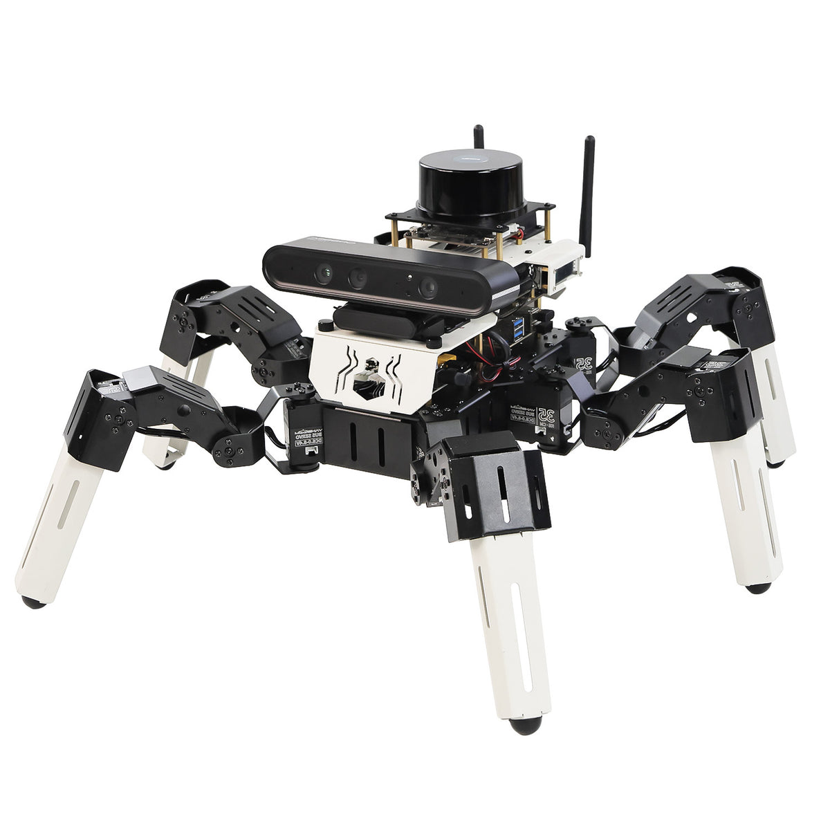 「ロイド」 18DOF ROS2 Hexapod Robot for Raspberry Pi 5 and NVIDIA Jetson NANO
