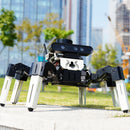 18 DOF Bionic MUTO RS hexapod robot Yahboom outdoor shooting scene picture