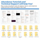 Yahboom 18DOF Muto Hexapod robot shows free and rich tutorials and python3 code to help beginner developers build and program