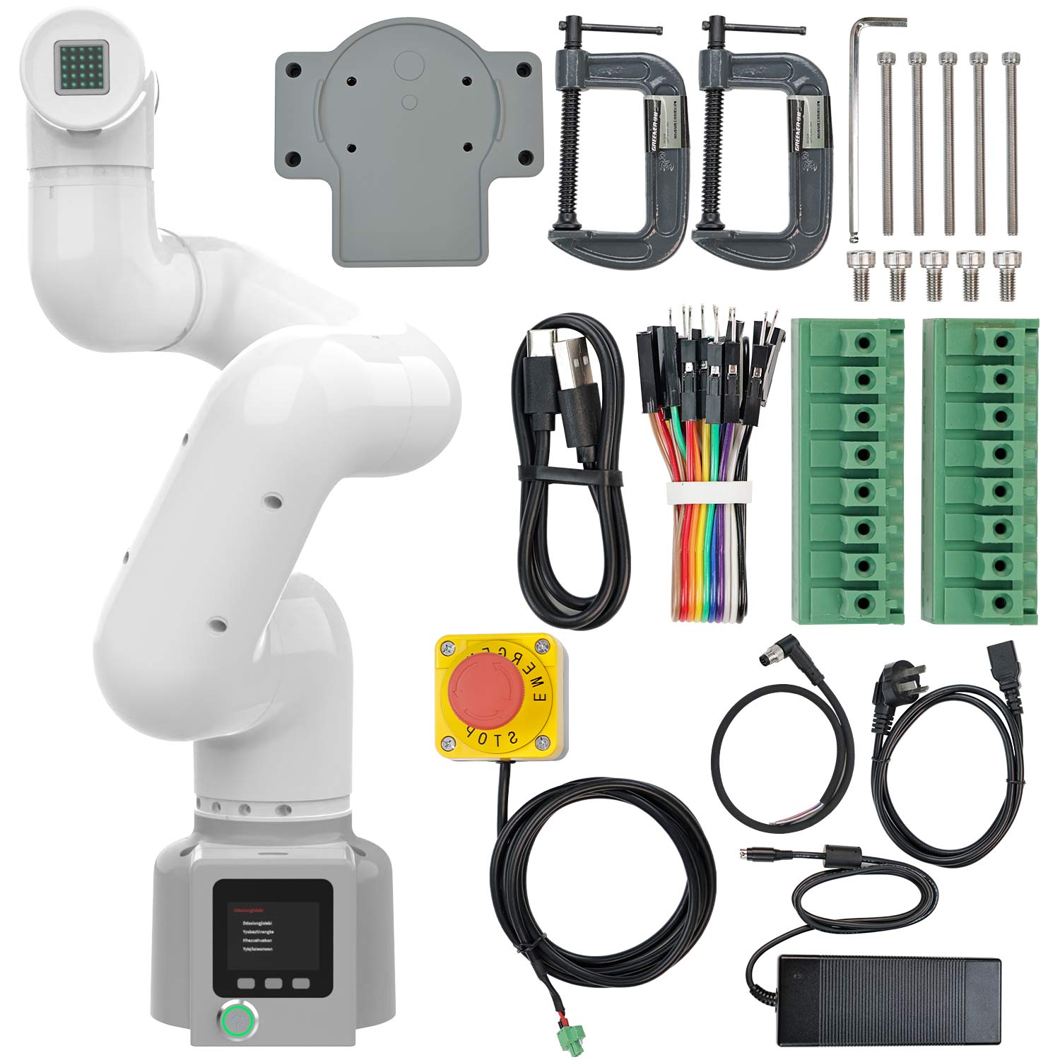 Bras robotique collaboratif MyCobot 320 M5 supportant une charge utile de 1 kg