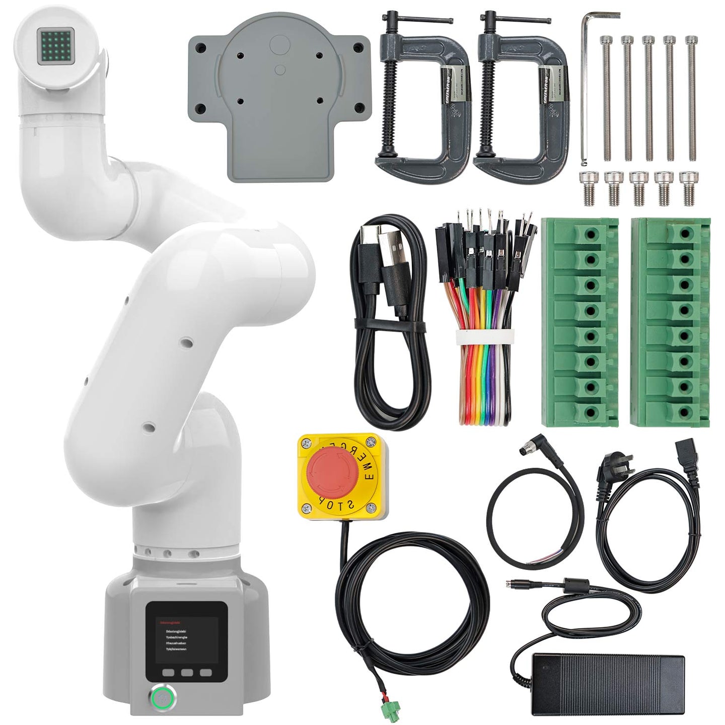 Bras robotique collaboratif MyCobot 320 M5 supportant une charge utile de 1 kg