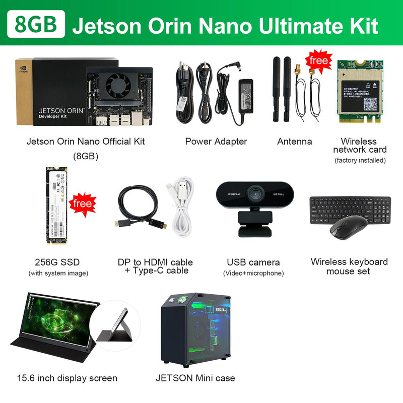Jetson Orin NANO Developer Kit(Official/SUB) with 4GM/8GB RAM