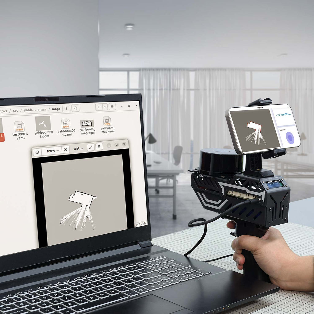 PALMSLAM Handheld LiDAR Scanner for 2D mapping navigation (Lidar Optio