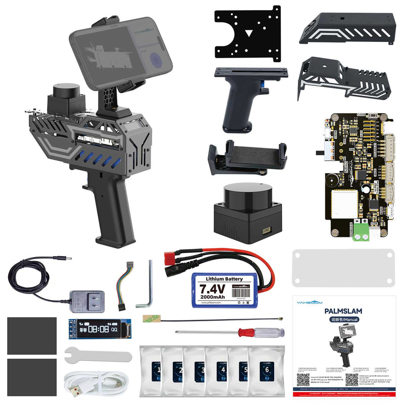 PALMSLAM Handheld LiDAR Scanner for mapping(Lidar Optional)