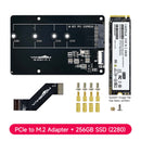 Carte d'extension adaptateur PCIe vers M.2 pour Raspberry Pi 5