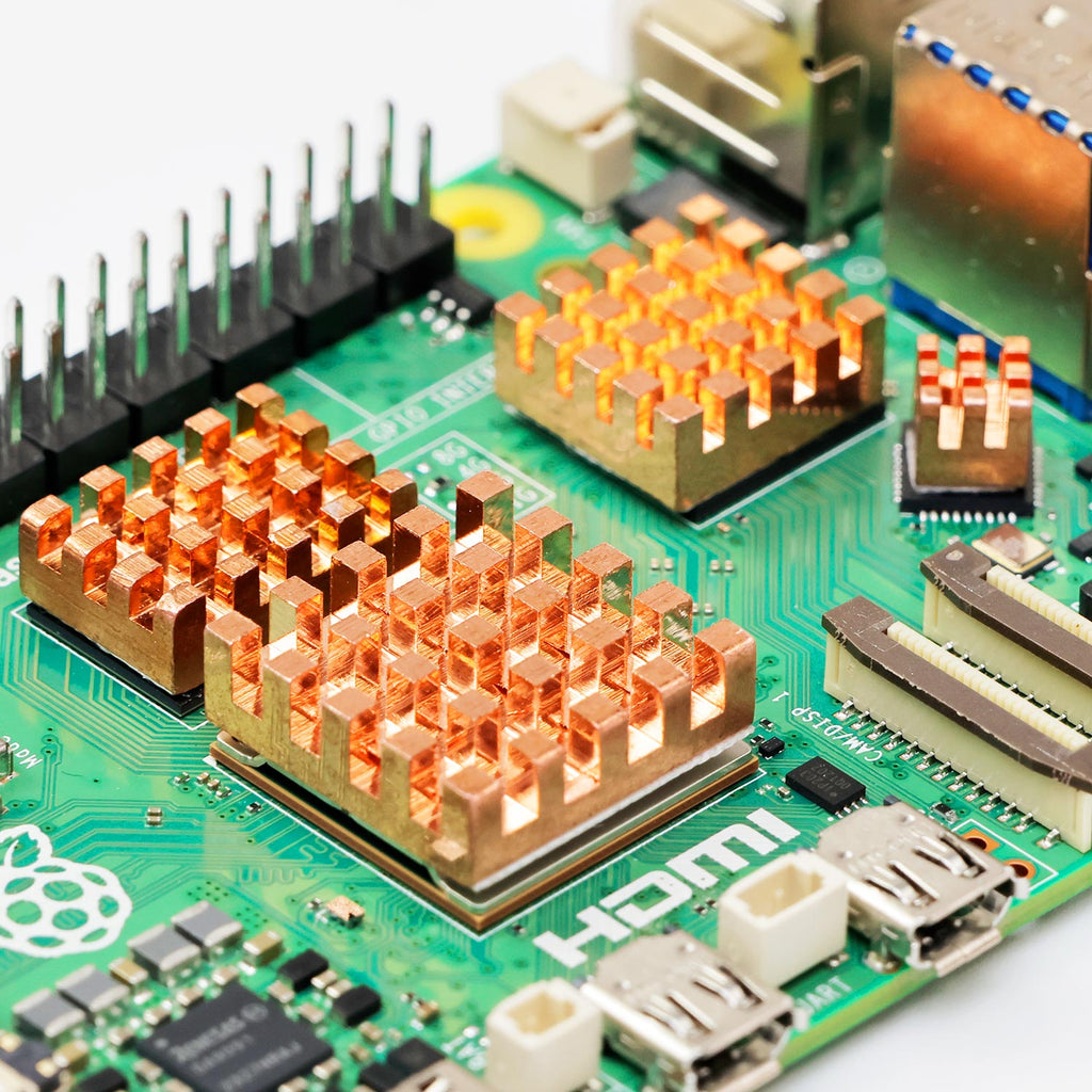 Sink Raspberry Pi Raspberry Pi 5 Heat Sink 4PCS for CPU GPU Network Card Memory
