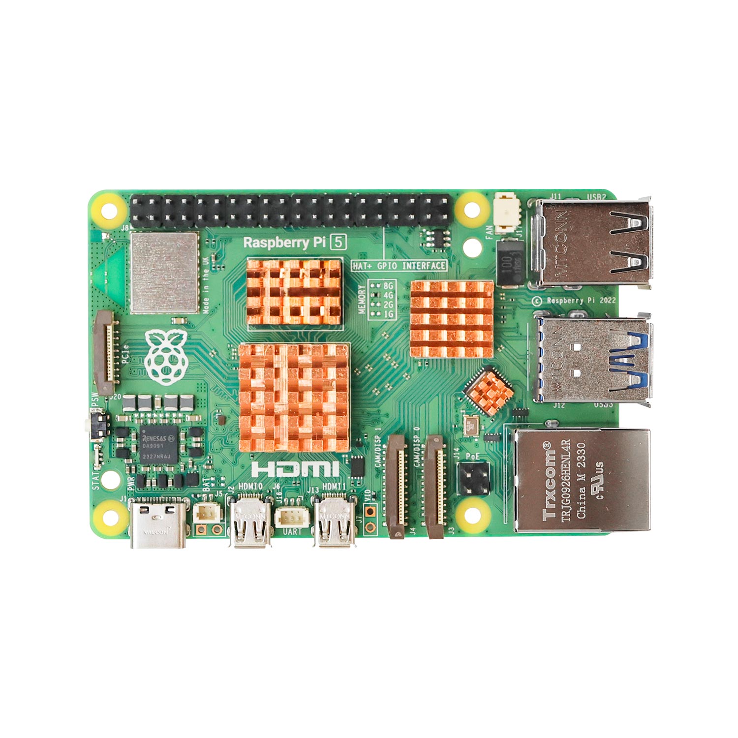 Disipador de calor para Raspberry Pi 5