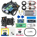 Lindo coche robot para Raspberry Pi Pico 2 compatible con programación MicroPython