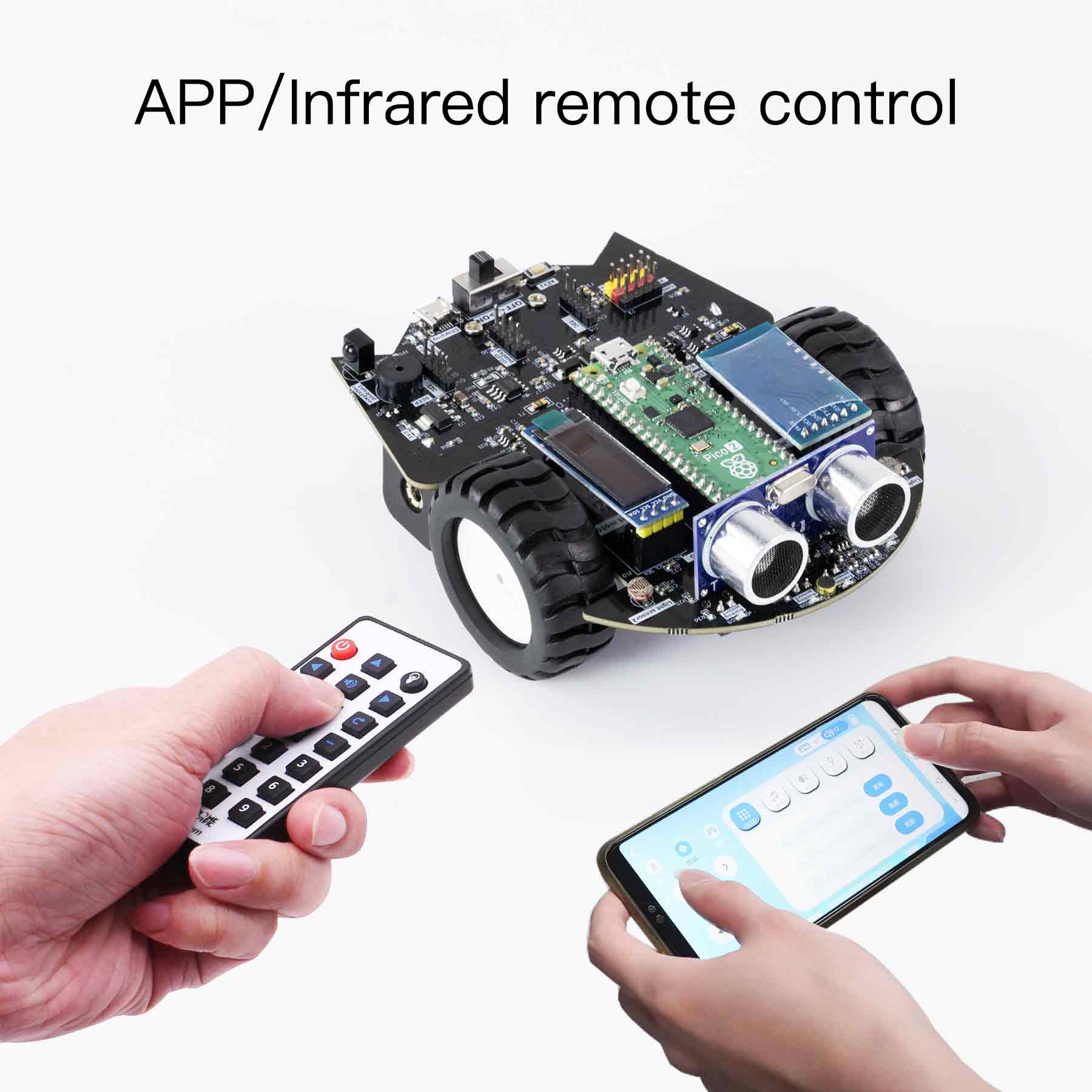 Robot Micro Python El robot automotor Raspberry Pi Pico 2 de Yahboom adopta la ...