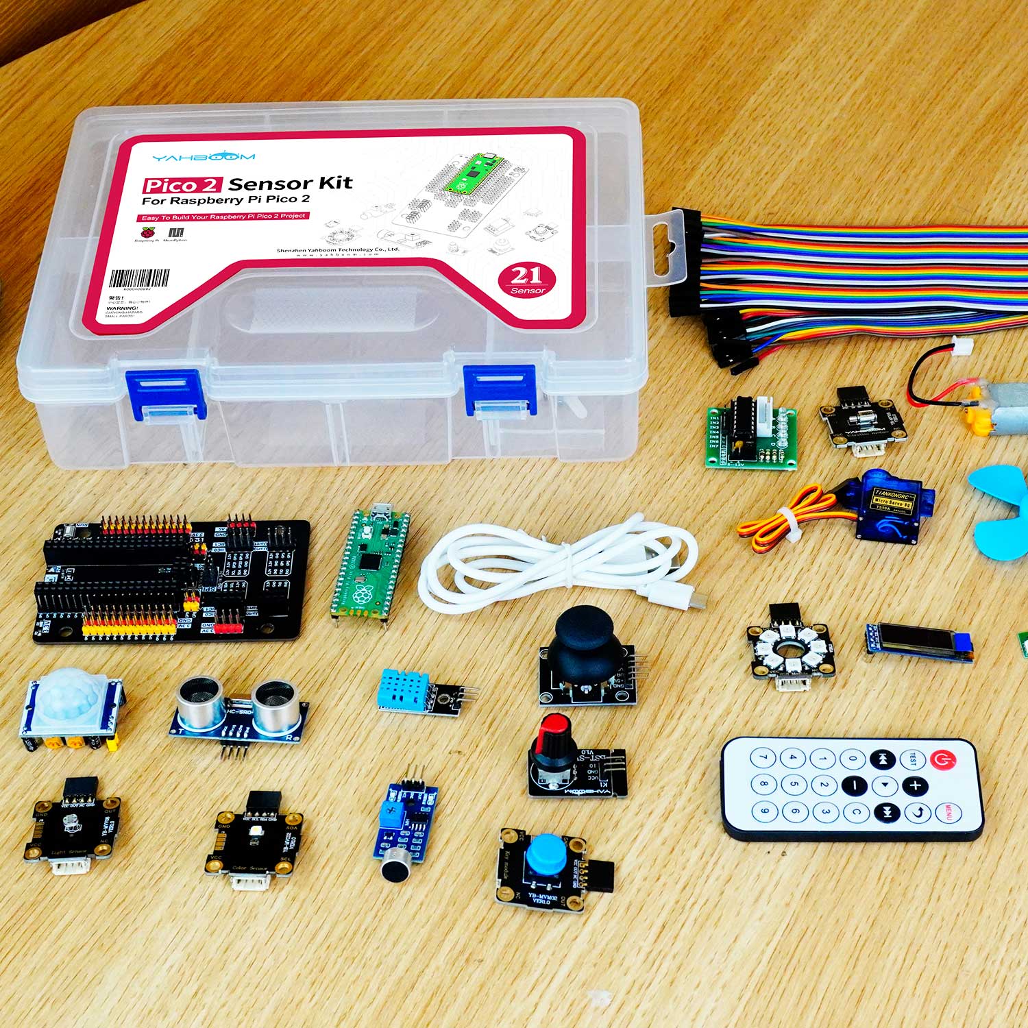 Raspberry Pi Pico 2 Sensor Kit support MicroPython with Raspberry Pi Pico 2 Sensor Kit support MicroPython with