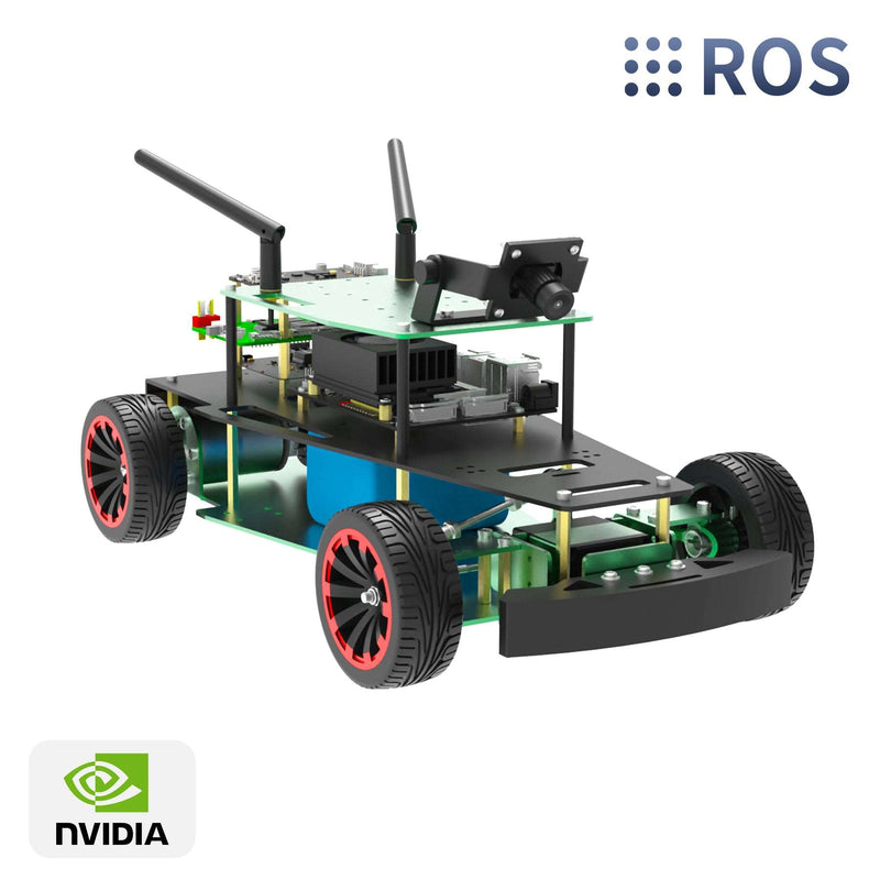 ROSMASTER R2L ROS Robot with Ackermann structure for Jetson NANO 4GB/Xavier NX/TX2 NX(Max Speed:1.8m/s)