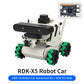 Coche robot RDK ROS2 con rueda Mecanum