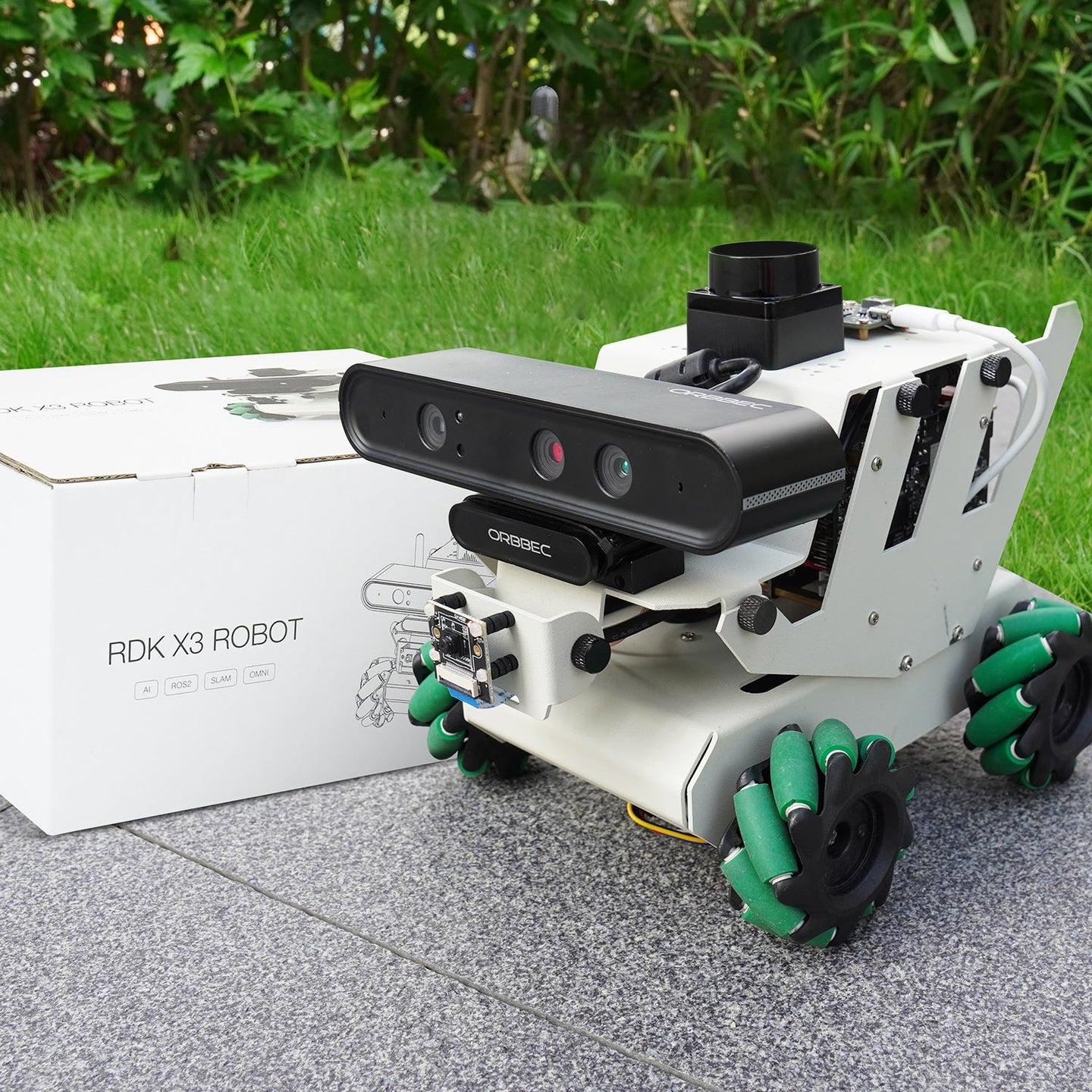 RDK ROS2 Robot Car with Mecanum Wheel