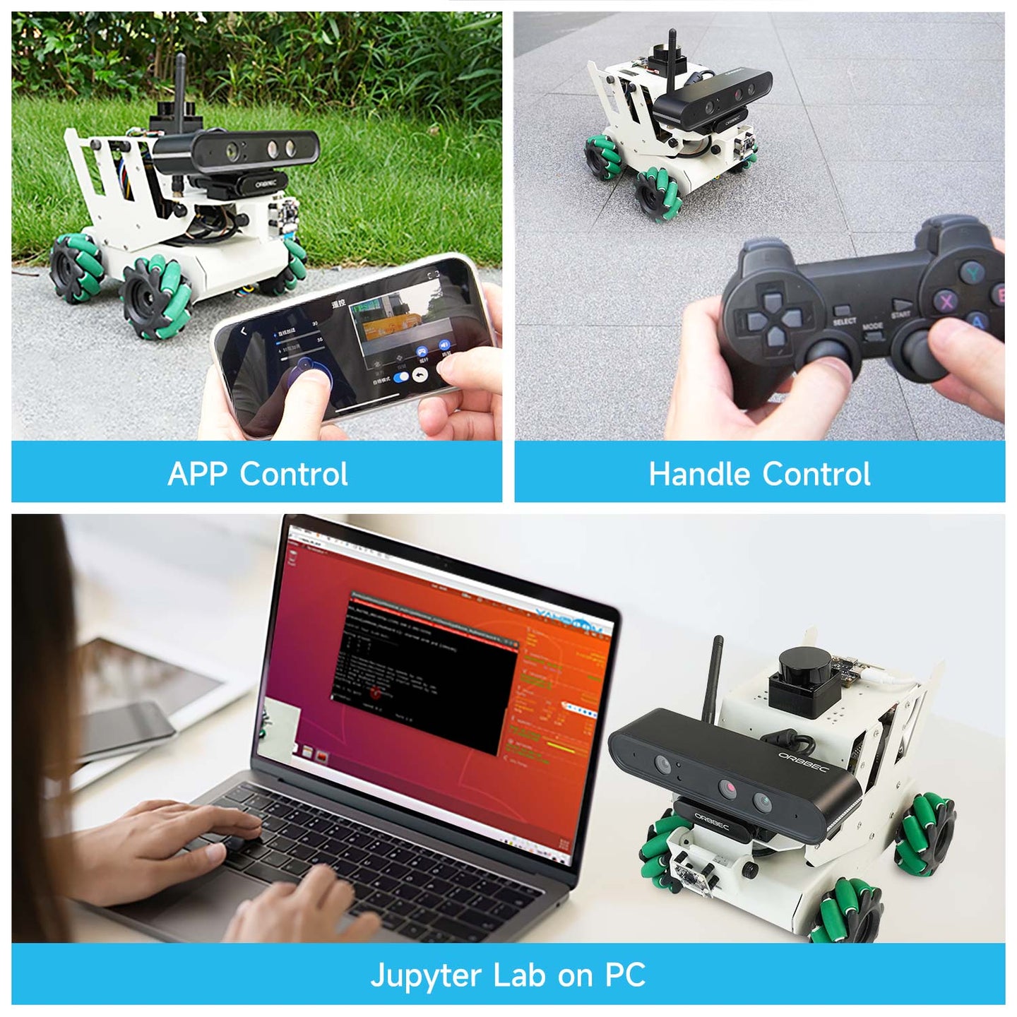 RDK ROS2 Robot Car with Mecanum Wheel