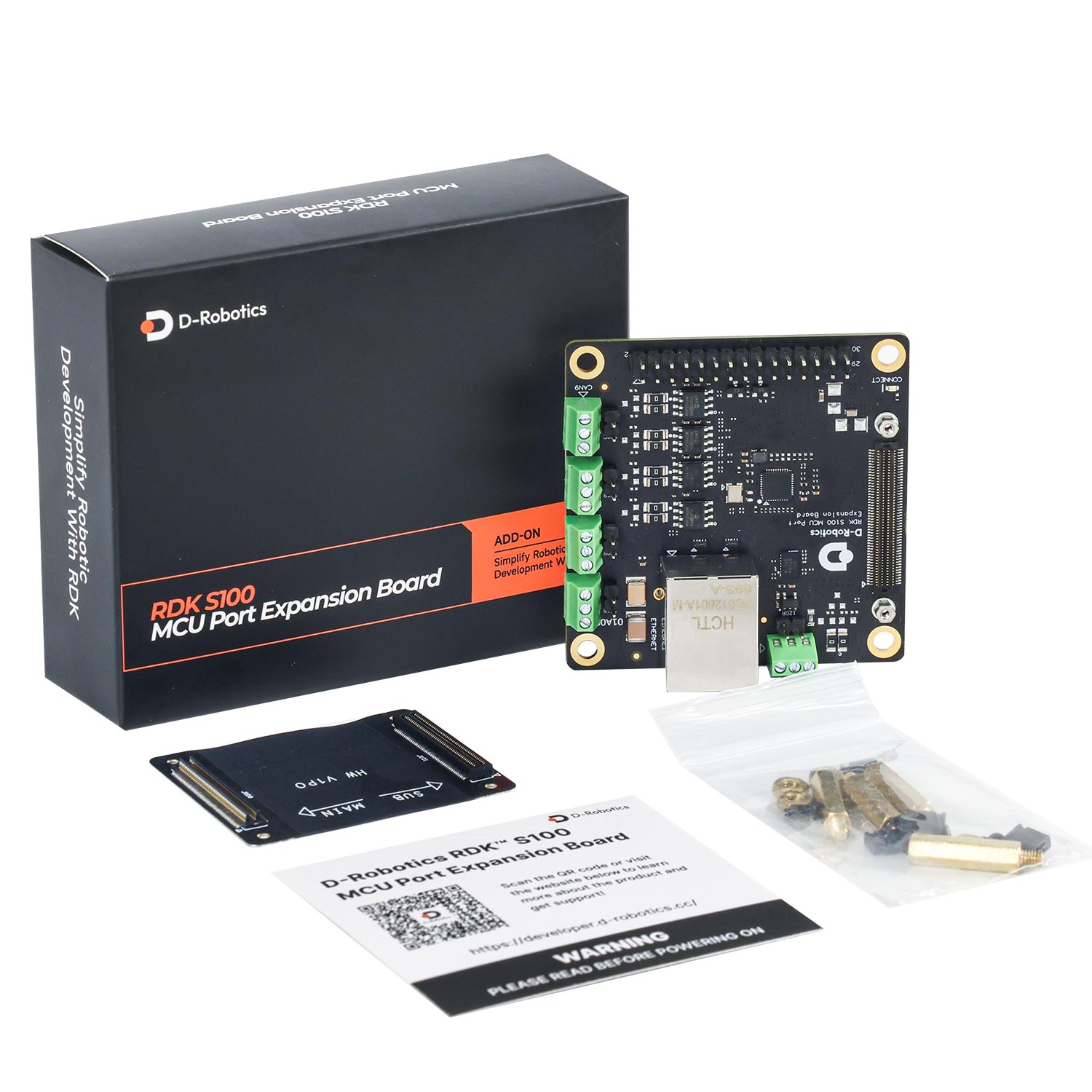 RDK S100 MCU Port Expansion Board