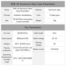 RDK X5 Aluminum Alloy Case with Cooling Fan for D-Robotics RDK X5 Board