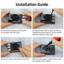 RDK X5 Aluminum Alloy Case with Cooling Fan for D-Robotics RDK X5 Board