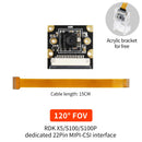 RDK MIPI HD Camera Module With 77° /120° /160° FOV