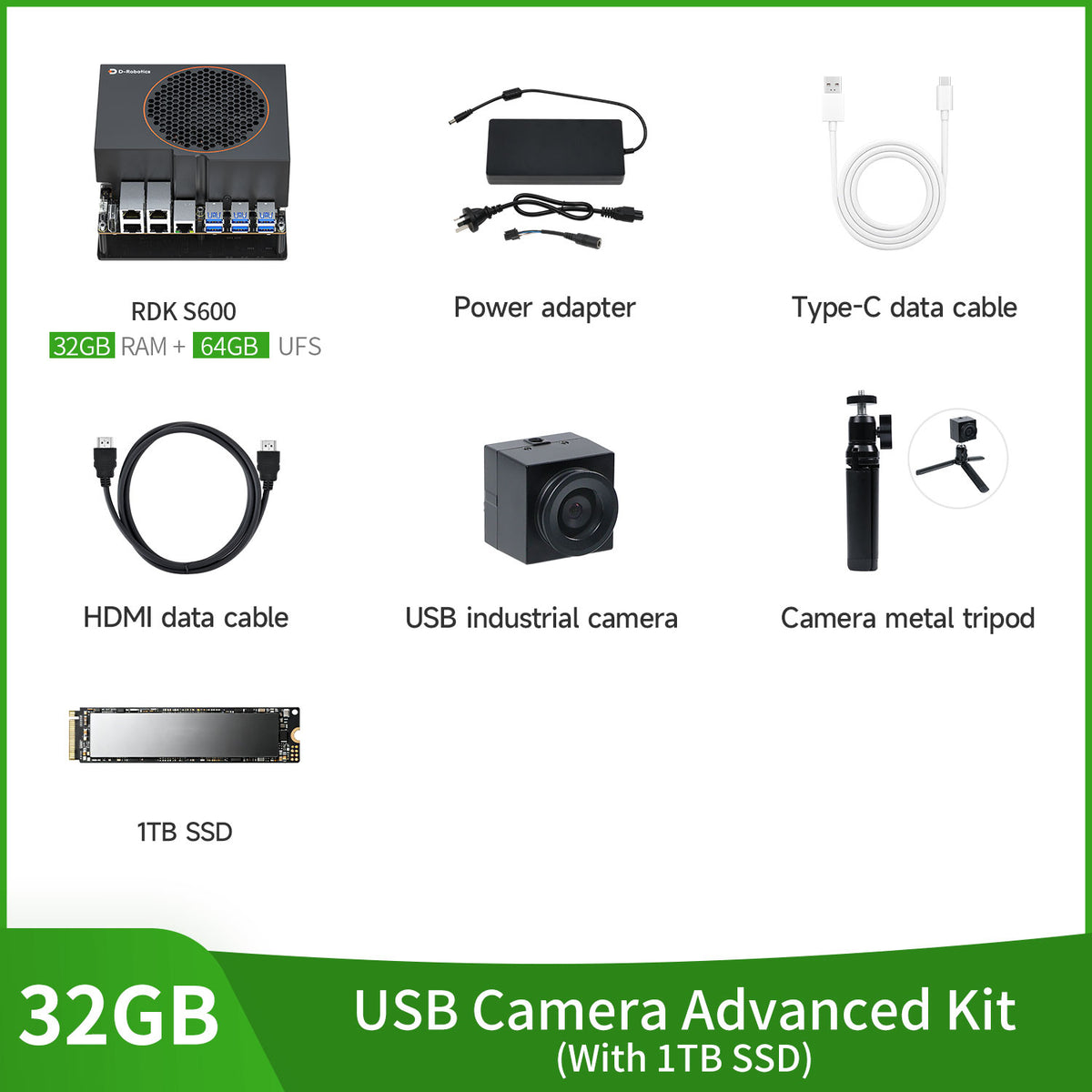 RDK S600 Robot Development Kit with 32+64GB/64+256GB RAM(560TOPS)