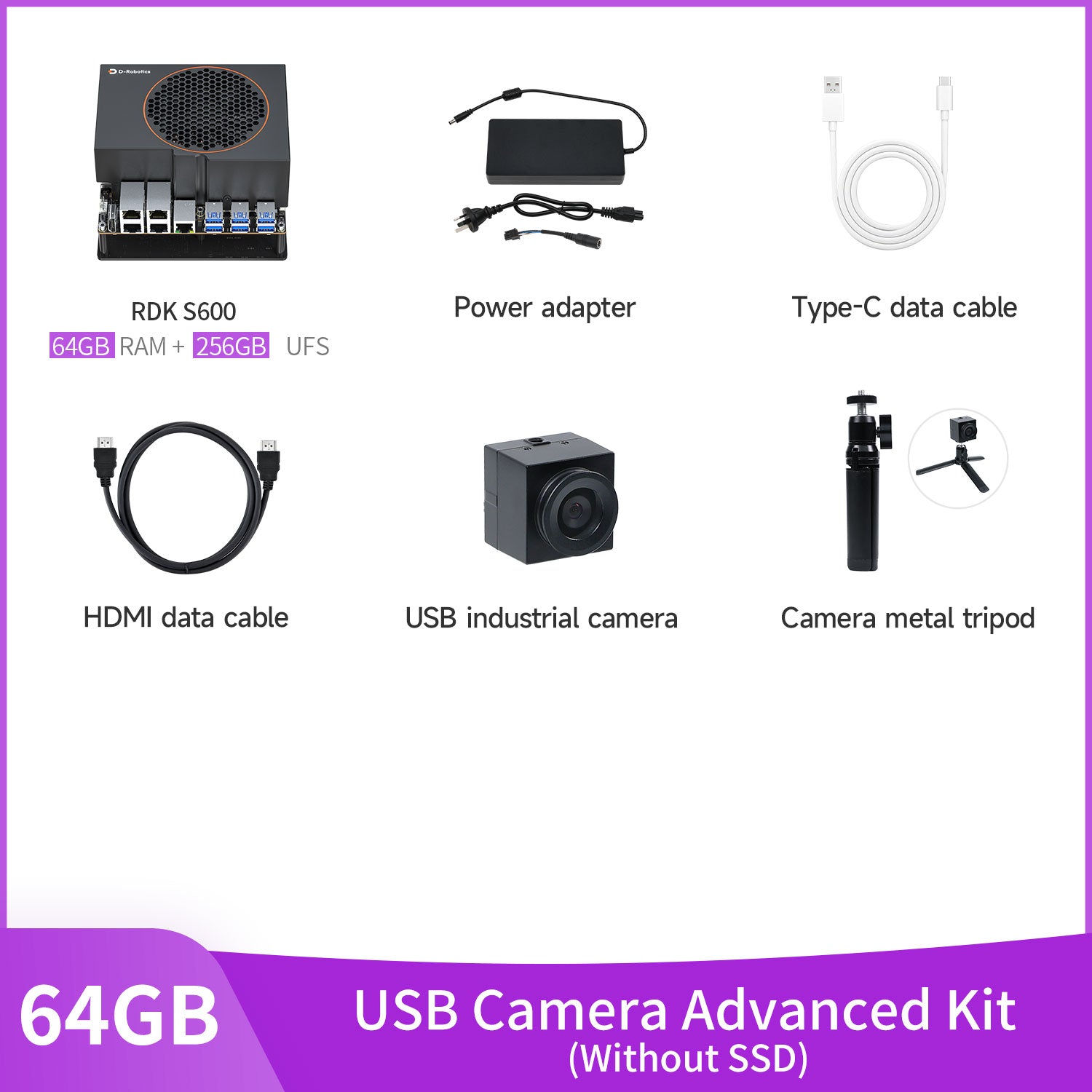 RDK S600 Robot Development Kit with 32+64GB/64+256GB RAM(560TOPS)