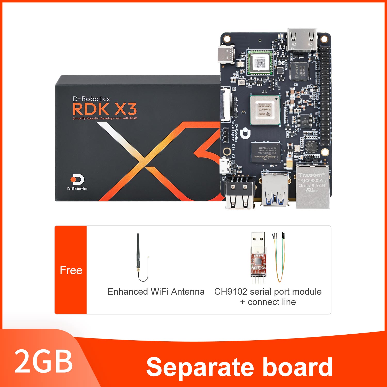 Kit de développement robotique RDK X3