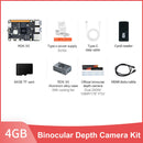Yahboom RDK X5 4GB Binocular depth camera kit with protective case and TF card.