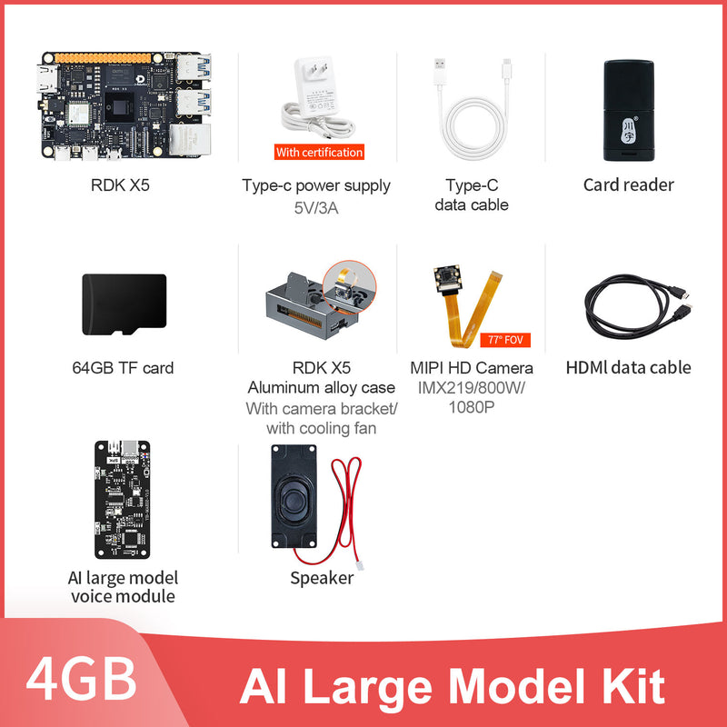 RDK X5 Robot AI Large Model Development Kit