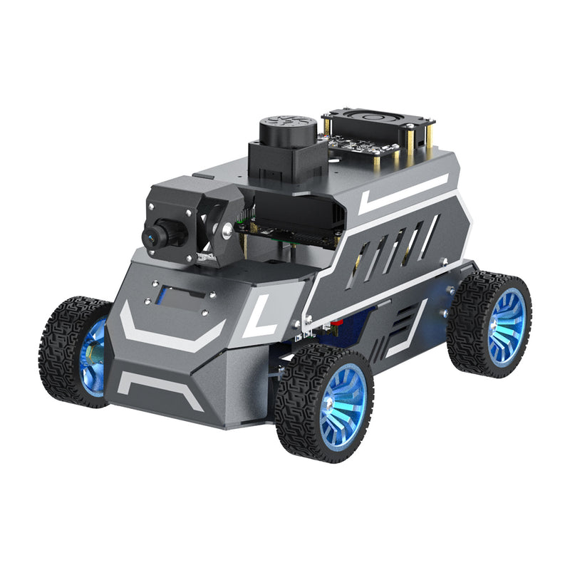 ROSMASTER A1 AI Large Model ROS2 Robot with Ackerman steering chassis