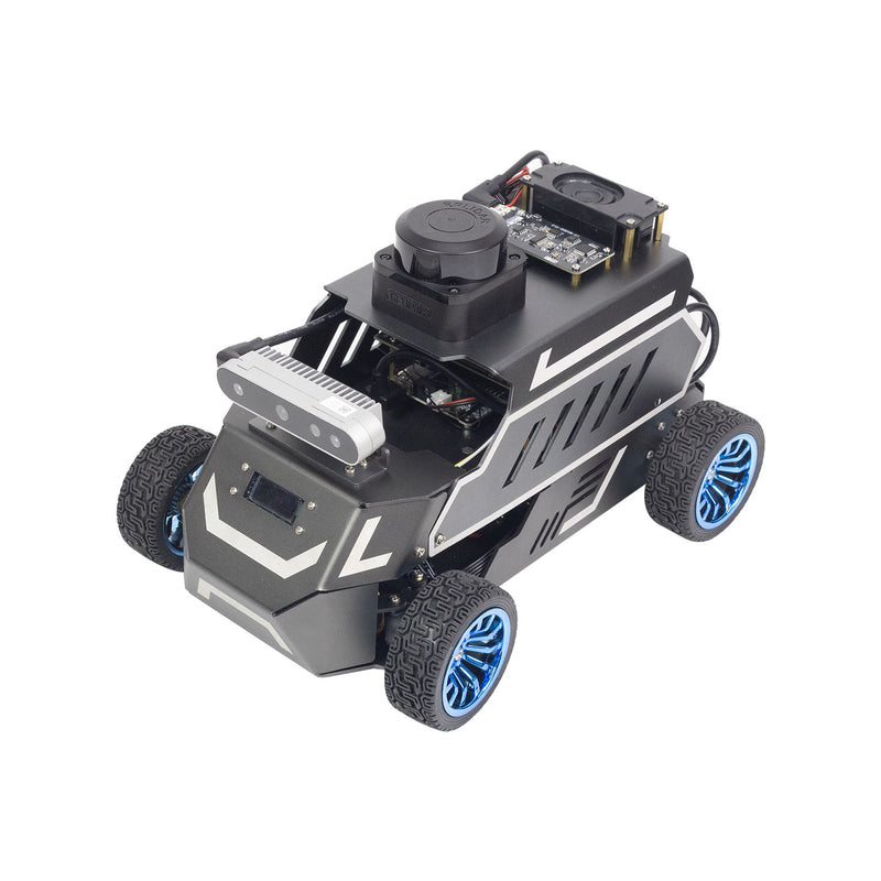 ROSMASTER A1 AI Large Model ROS2 Robot with Ackerman steering chassis