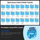 ROSMASTER A1 AI Large Model ROS2 Robot with Ackerman steering chassis