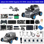 ROSMASTER A1 AI Large Model ROS2 Robot with Ackerman steering chassis ...
