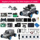 ROSMASTER A1 AI Large Model ROS2 Robot with Ackerman steering chassis