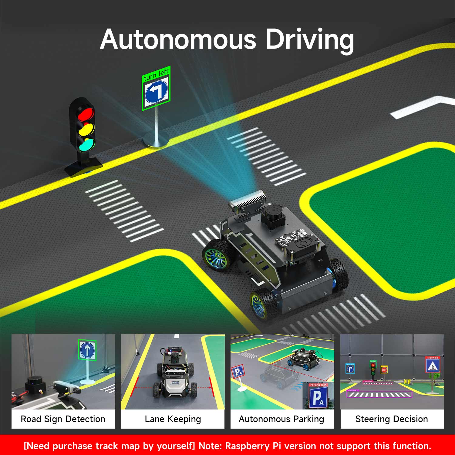 ROSMASTER A1 RobotCar Application scenarios