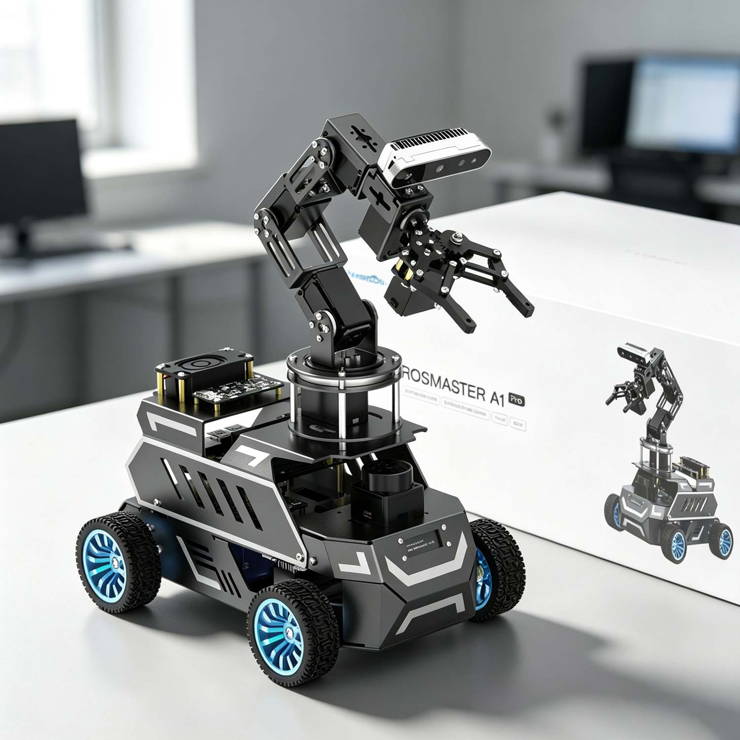ROSMASTER M1 PRO & ROSMASTER A1 PRO AI Large Language Model ROS2 Robot for Jetson Orin NANO/NX SUPER/RDK X5/RaspberryPi 5
