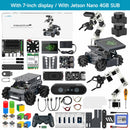 ROSMASTER M3 Pro ROS2 Robot with Multimodal AI Large Model, AI Voice Interaction, Vision Recognition, Tracking & Sorting