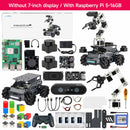 ROSMASTER M3 Pro ROS2 Robot with Multimodal AI Large Model, AI Voice Interaction, Vision Recognition, Tracking & Sorting