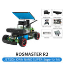 ROSMASTER R2 Jetson ORIN Nano SUPER Superior Kit without development board parts display: SLAM A1Lidar, depth camera, etc.