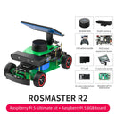 Robot ROSMASTER R2 ROS2 con estructura Ackermann para Jetson NANO 4GB/Orin NANO/Orin NX/RPi 5/4B (velocidad máxima: 1,8 m/s)