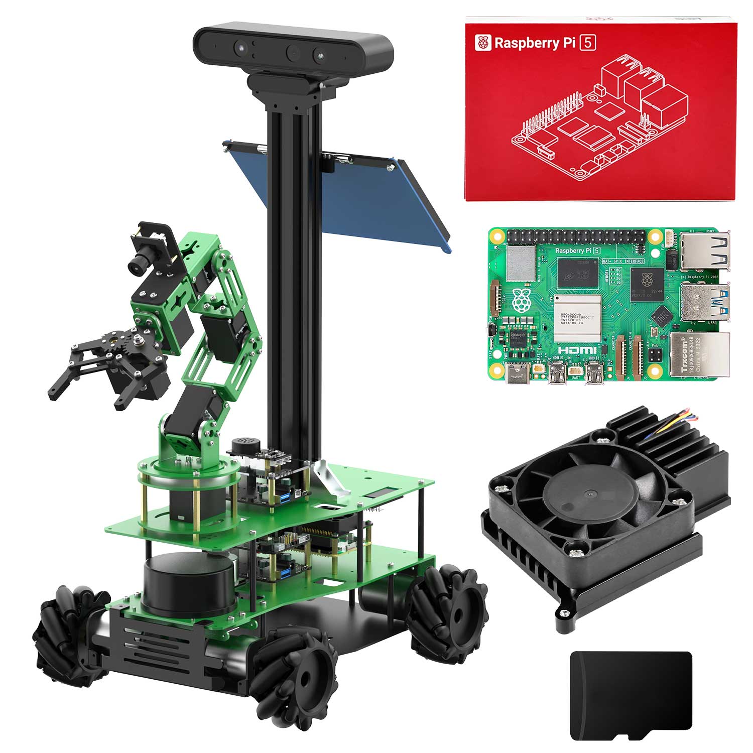 ROSMASTER X3 PLUS ORIN NX with board