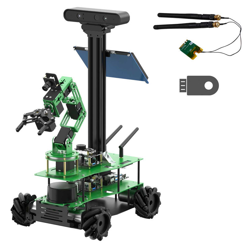 ROSMASTER X3 PLUS ROS Robot for Jetson NANO 4GB/Orin NX SUPER/Orin NANO SUPER/RPi 5