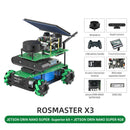 Robot ROSMASTER X3 ROS2 avec roue Mecanum pour Jetson NANO 4GB/Orin NANO/Orin NX/RaspberryPi 5