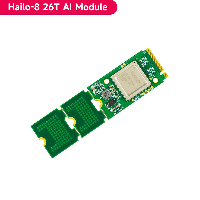 Hailo 8/8L AI acceleration module for Raspberry Pi 5