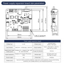 Placa de expansión de fuente de alimentación para Raspberry Pi 5