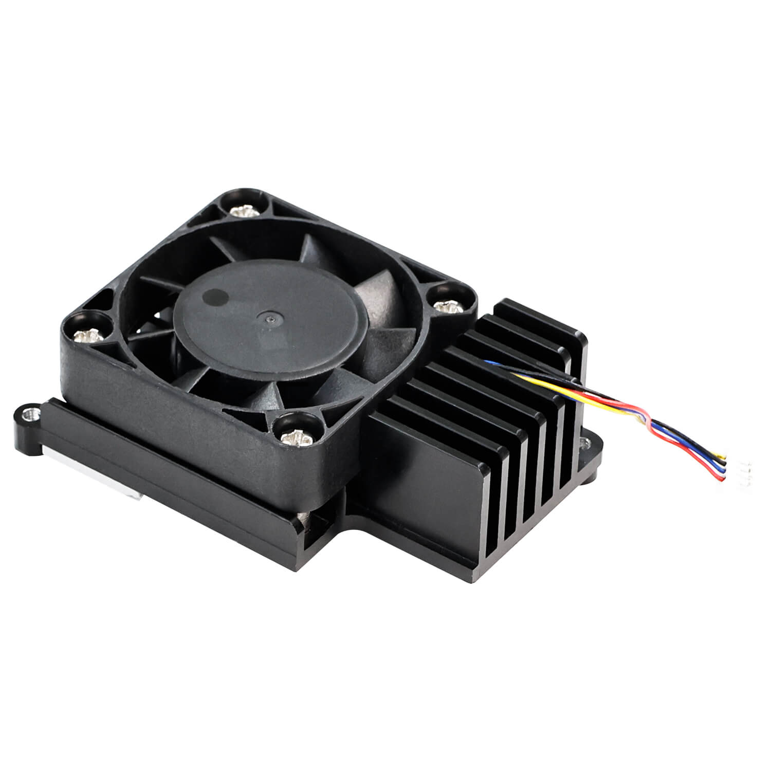 Enfriador activo de diseño propio de Yahboom para Raspberry Pi 5 (mejor disipación del calor que los radiadores oficiales)