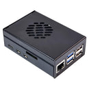 Carcasa metálica para Raspberry Pi 5 con ventilador de refrigeración PWM