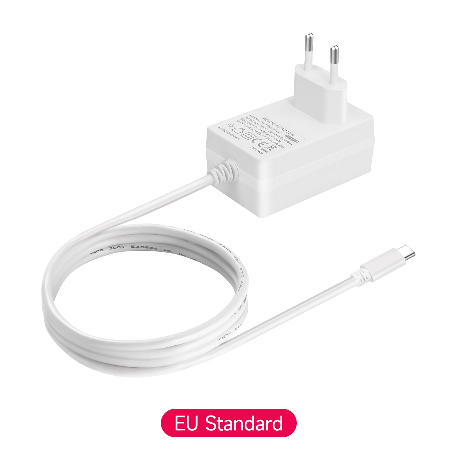 27W 5.1V/5A PD Power Supply for Raspberry Pi 5