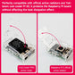 Estuche de acrílico para Raspberry Pi 5 con ventilador de refrigeración PWM