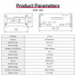 Estuche de acrílico para Raspberry Pi 5 con ventilador de refrigeración PWM