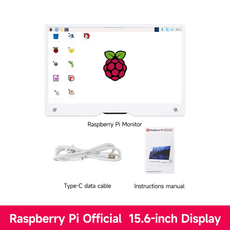 Raspberry Pi Official 15.6-inch Display(Raspberry Pi Monitor)