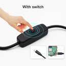 Adaptateur d'alimentation Type-C 5V/3A avec interrupteur pour Raspberry Pi 4B/Pi 400